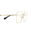 Gucci GG1144O Korrektionsbrillen 003 gold - Produkt-Miniaturansicht 3/4