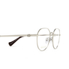 Gucci GG1145O Eyeglasses 002 silver - product thumbnail 3/4