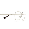Gucci GG1145O Eyeglasses 004 silver - product thumbnail 3/4