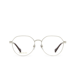 Gucci® Round Eyeglasses: GG1145O color 004 Silver 