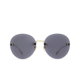Gucci® Round Sunglasses: GG1149S color Gold 002.