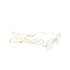 Gucci GG1150O Korrektionsbrillen 001 gold - Produkt-Miniaturansicht 2/4