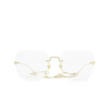 Gucci GG1150O Korrektionsbrillen 001 gold - Produkt-Miniaturansicht 1/4