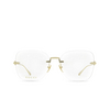 Gucci GG1150O Eyeglasses 002 gold - product thumbnail 1/4