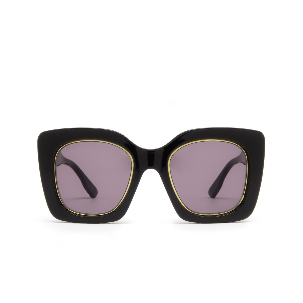 Gucci® Butterfly Sunglasses: GG1151S color Grey 002 - front view.