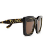 Gafas de sol Gucci GG1151S 003 havana - Miniatura del producto 3/4