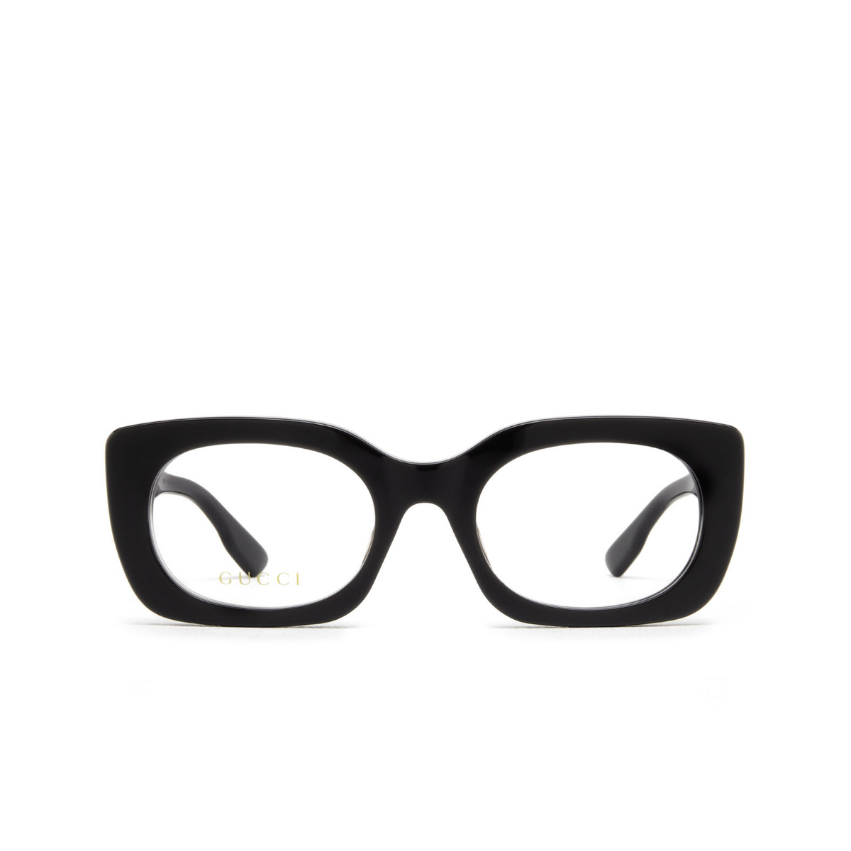 Gucci® Rectangle Eyeglasses: GG1154O color 002 Grey - front view