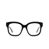 Gucci GG1155O Eyeglasses 001 black - product thumbnail 1/4