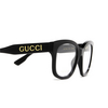 Lunettes de vue Gucci GG1155O 001 black - Vignette du produit 3/4