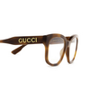 Lunettes de vue Gucci GG1155O 002 havana - Vignette du produit 3/5