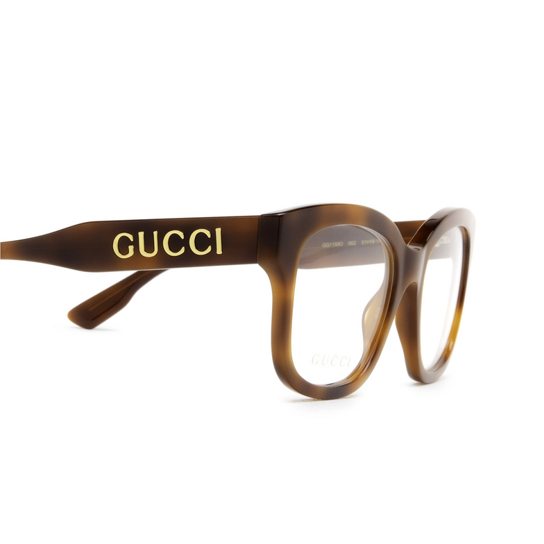 Gafas graduadas Gucci GG1155O 002 havana - 3/5