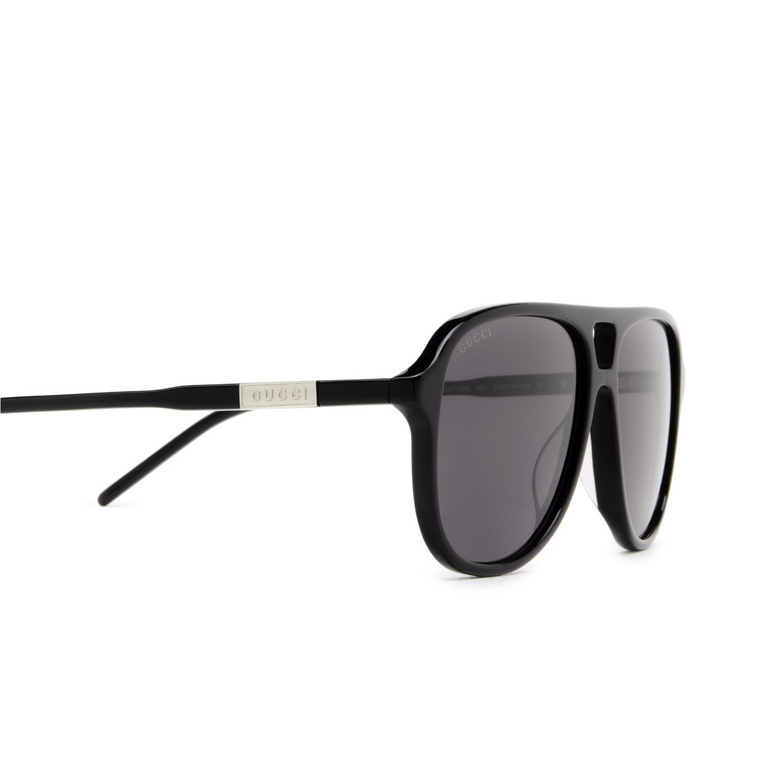 Gucci GG1156S Sunglasses 001 black - 3/4