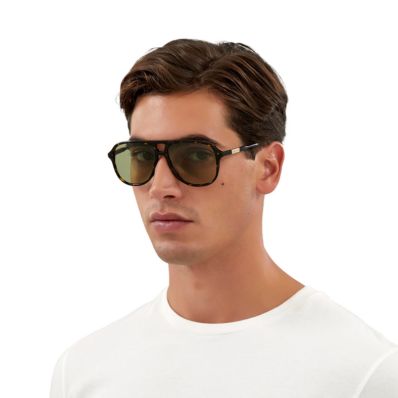 Gucci GG1156S Sunglasses 004 havana - 5/5
