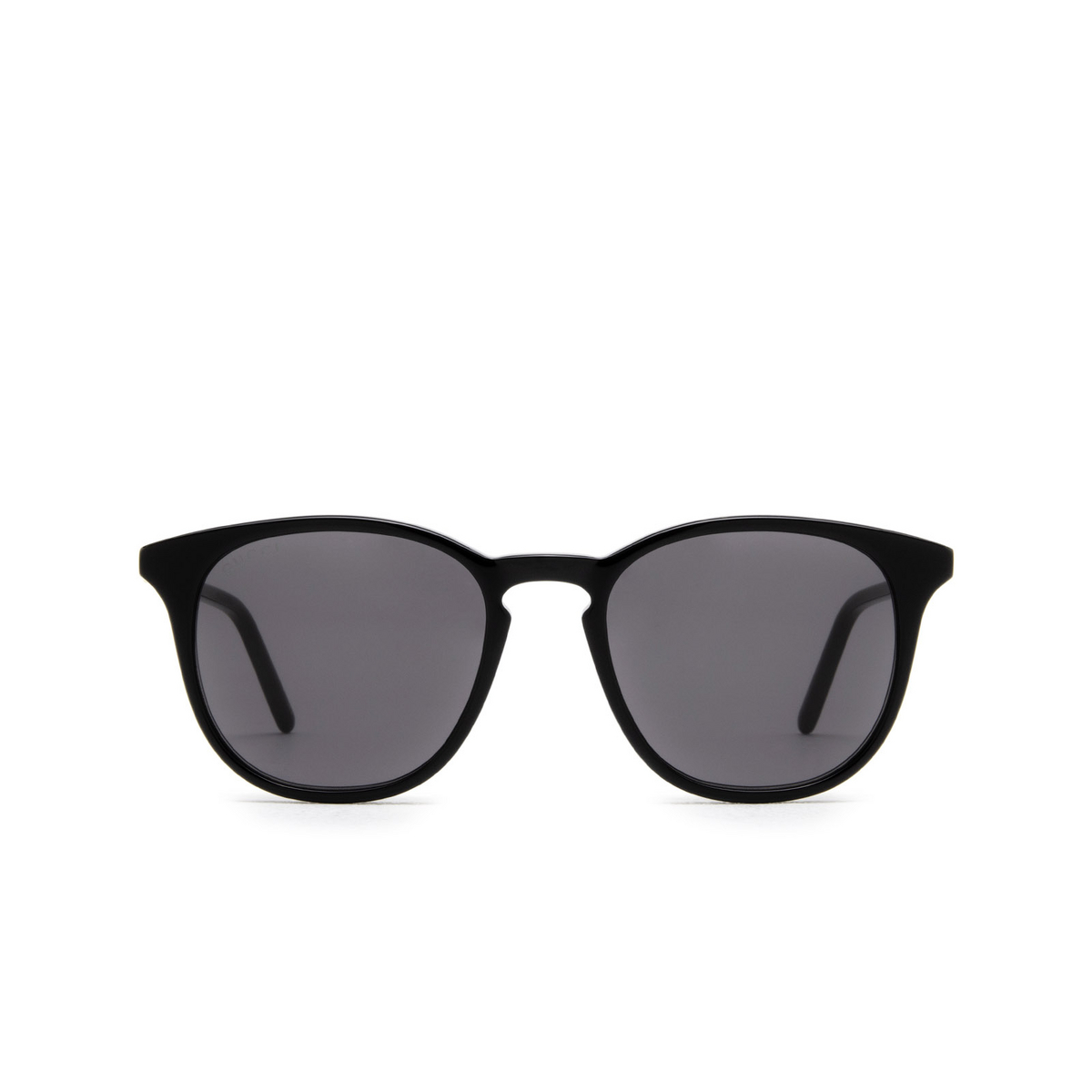 Gucci® Round Sunglasses: GG1157S color Black 001 - front view.