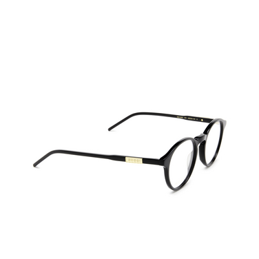 Gucci GG1160O Eyeglasses 001 black - three-quarters view