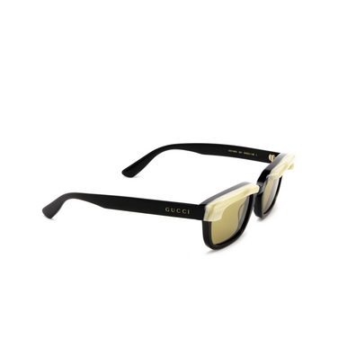 Gucci GG1166S Sunglasses 001 black - three-quarters view