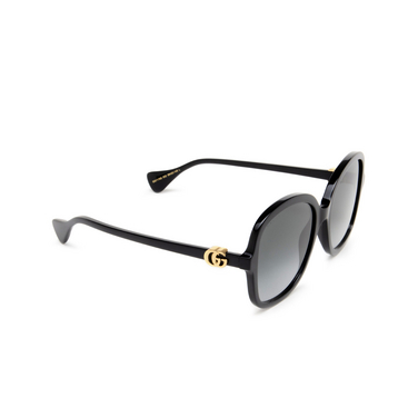 Gucci GG1178S Sunglasses 002 black - three-quarters view
