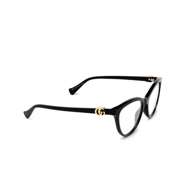 Gucci GG1179O Korrektionsbrillen 005 black - Dreiviertelansicht