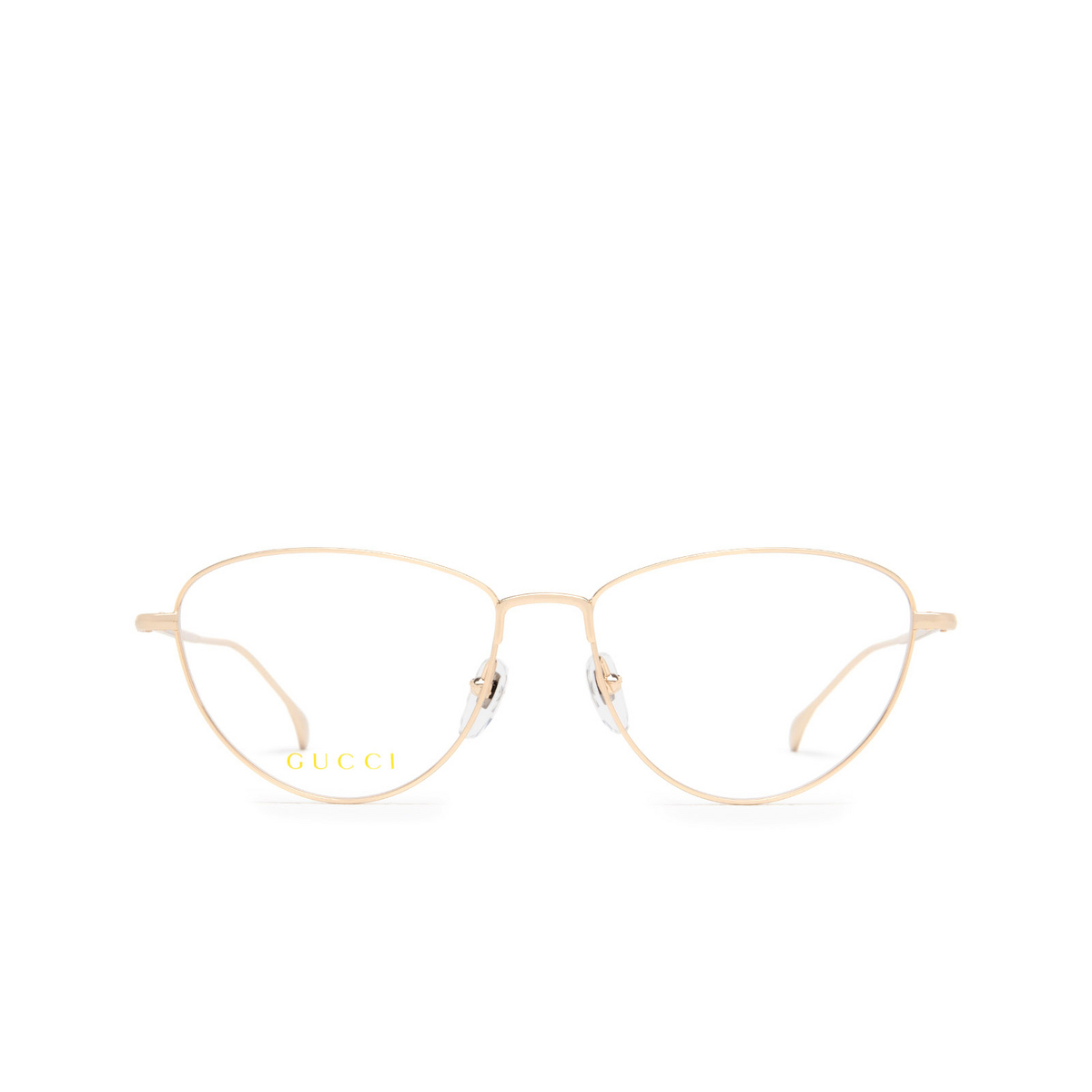 Gucci GG1185O Eyeglasses 001 Gold - front view