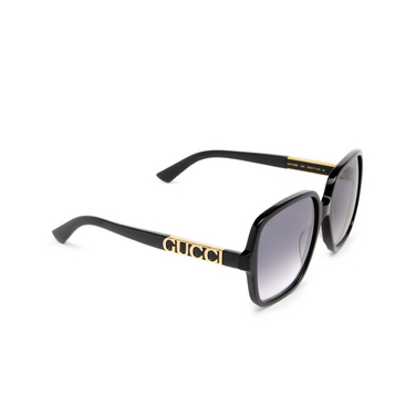 Gafas de sol Gucci GG1189S 002 black - Vista tres cuartos