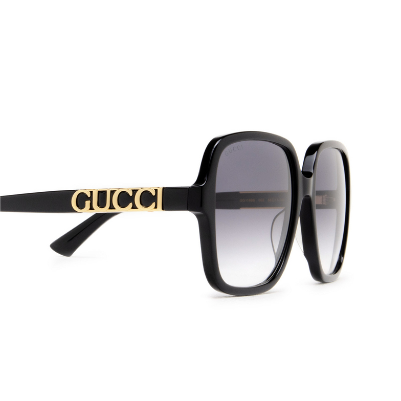 Lunettes de soleil Gucci GG1189S 002 black - 3/4