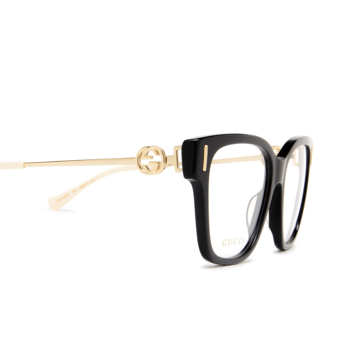 Gucci GG1204O Eyeglasses 001 Black - 3/5