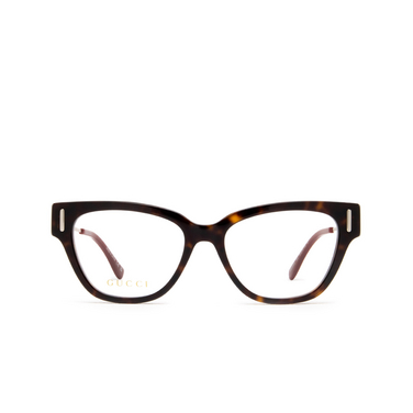 Gucci GG1205O Korrektionsbrillen 002 havana - Vorderansicht