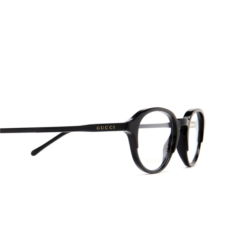 Gucci GG1212O Eyeglasses 001 black - 3/4