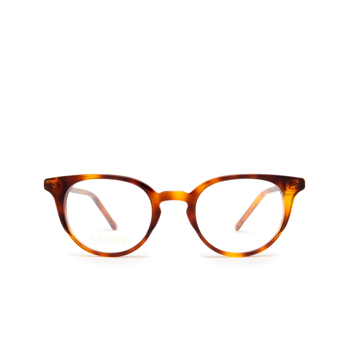 Occhiali da vista Gucci GG1214O 002 Havana - frontale