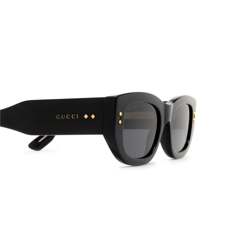 Lunettes de soleil Gucci GG1215S 002 black - 3/4
