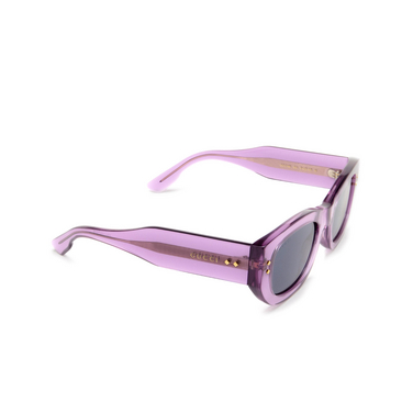 Gucci GG1215S Sunglasses 003 violet - three-quarters view