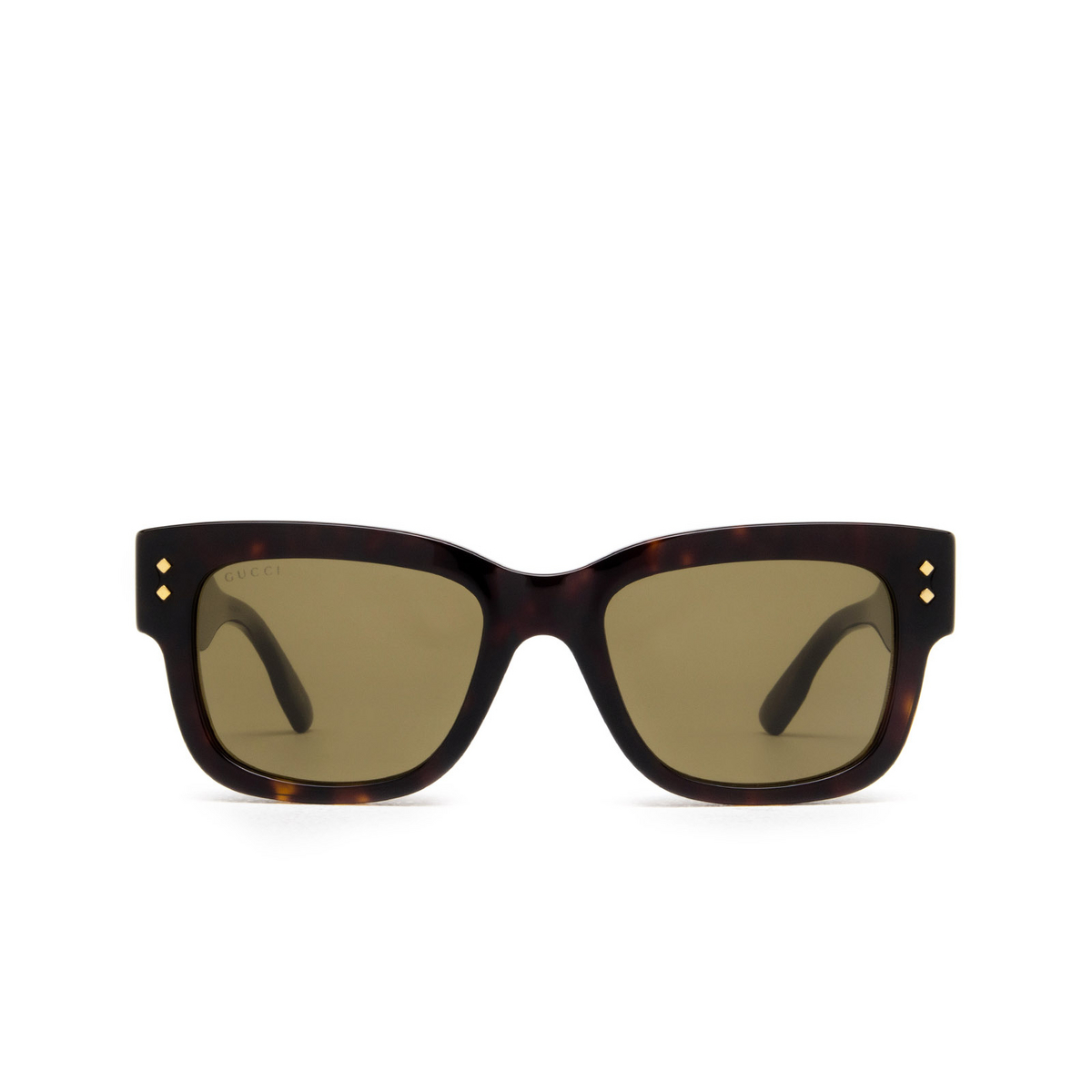 Gucci GG1217S Sunglasses 002 Havana - front view