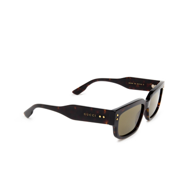 Gucci GG1218S Sunglasses 002 havana - three-quarters view