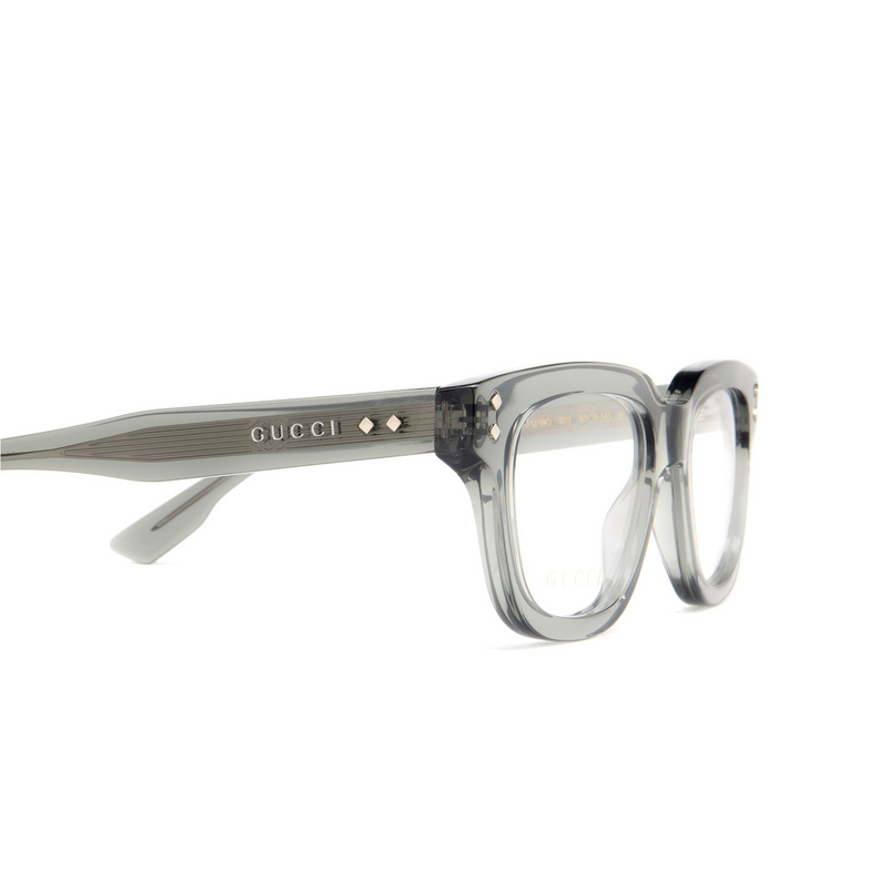 Gucci GG1219O Eyeglasses 003 grey - 3/4