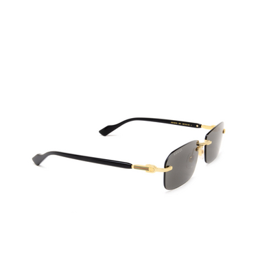 Gafas de sol Gucci GG1221S 001 gold - Vista tres cuartos