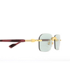 Gafas de sol Gucci GG1221S 003 gold - Miniatura del producto 3/4