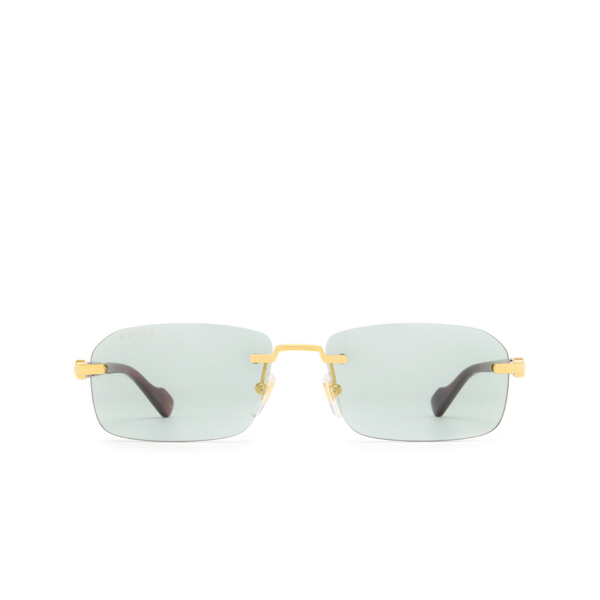 Gucci GG1221S Sunglasses 003 Gold - front view