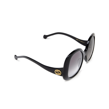 Gucci GG1235S Sunglasses 001 black - three-quarters view