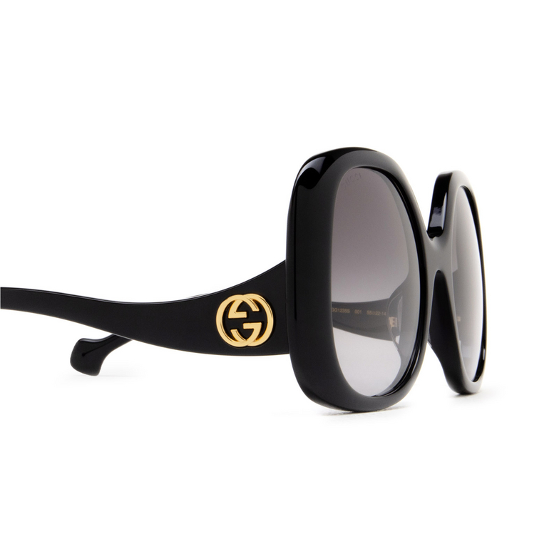 Gucci GG1235S Sunglasses 001 black - 3/5