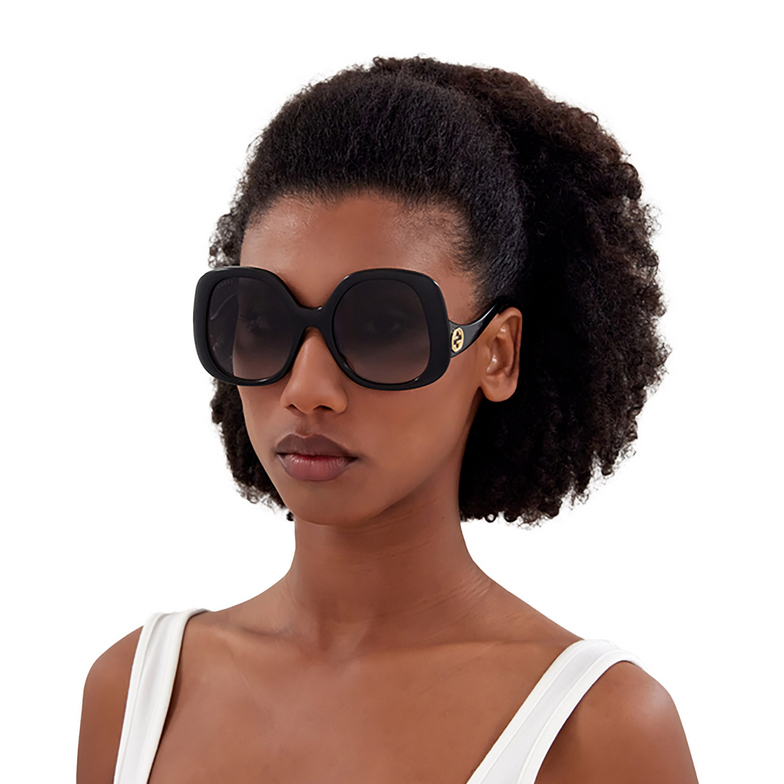 Gucci GG1235S Sunglasses 001 black - 5/5