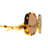 Gafas de sol Gucci GG1235S 002 havana - Miniatura del producto 3/4