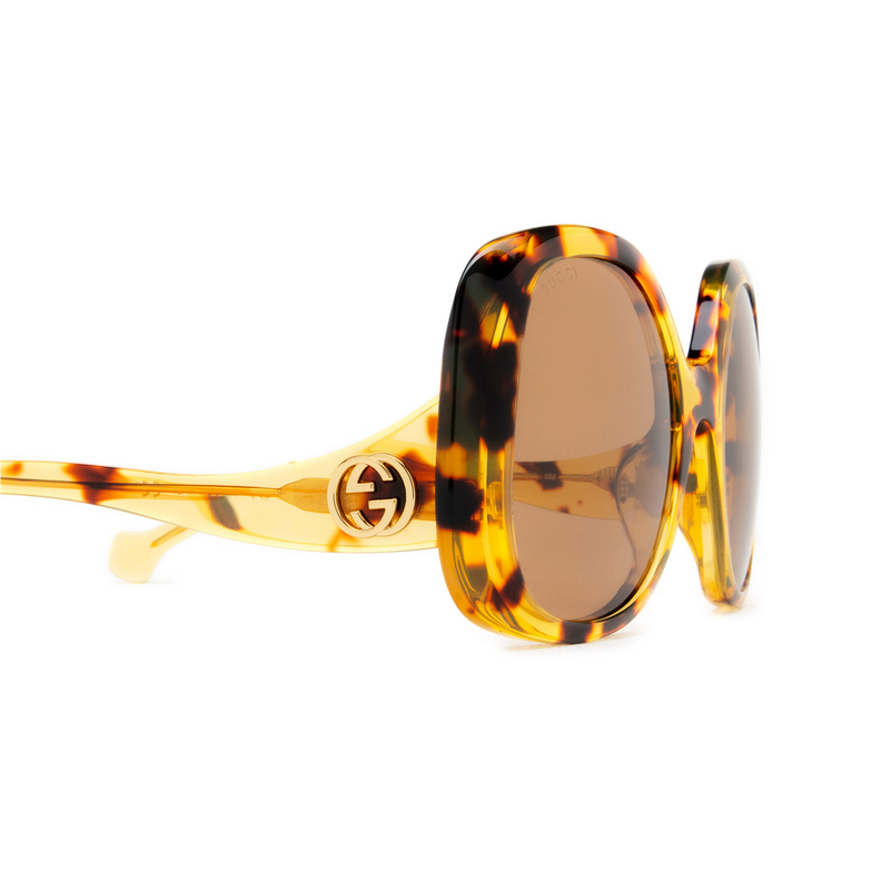Gucci GG1235S Sunglasses 002 havana - 3/4