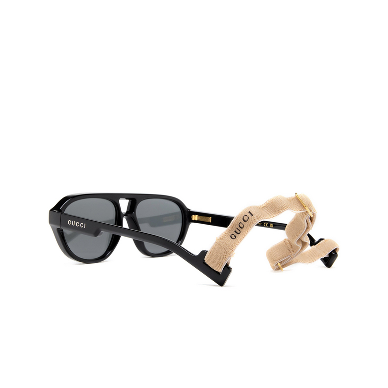 Gucci GG1239S Sunglasses 002 black - 4/5