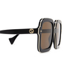 Gucci GG1241S Sunglasses 001 black - product thumbnail 3/4