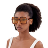 Gucci GG1241S Sunglasses 002 havana - product thumbnail 5/5