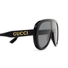 Gucci GG1370S Sunglasses 001 black - product thumbnail 3/4
