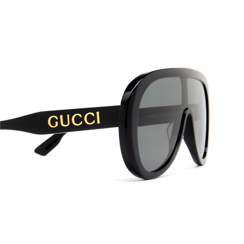 Occhiali da sole Gucci GG1370S 001 black - 3/4