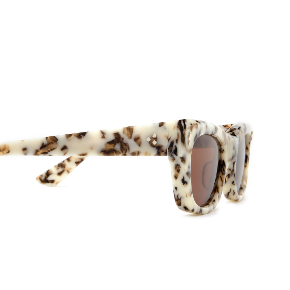 Jacques Marie Mage ALL THESE NIGHTS Sunglasses WHITE MARBLE - product thumbnail 3/4
