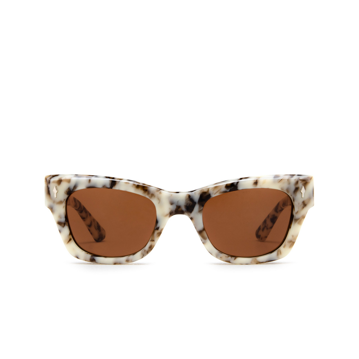 Jacques Marie Mage ALL THESE NIGHTS Sunglasses WHITE MARBLE - product thumbnail 1/4