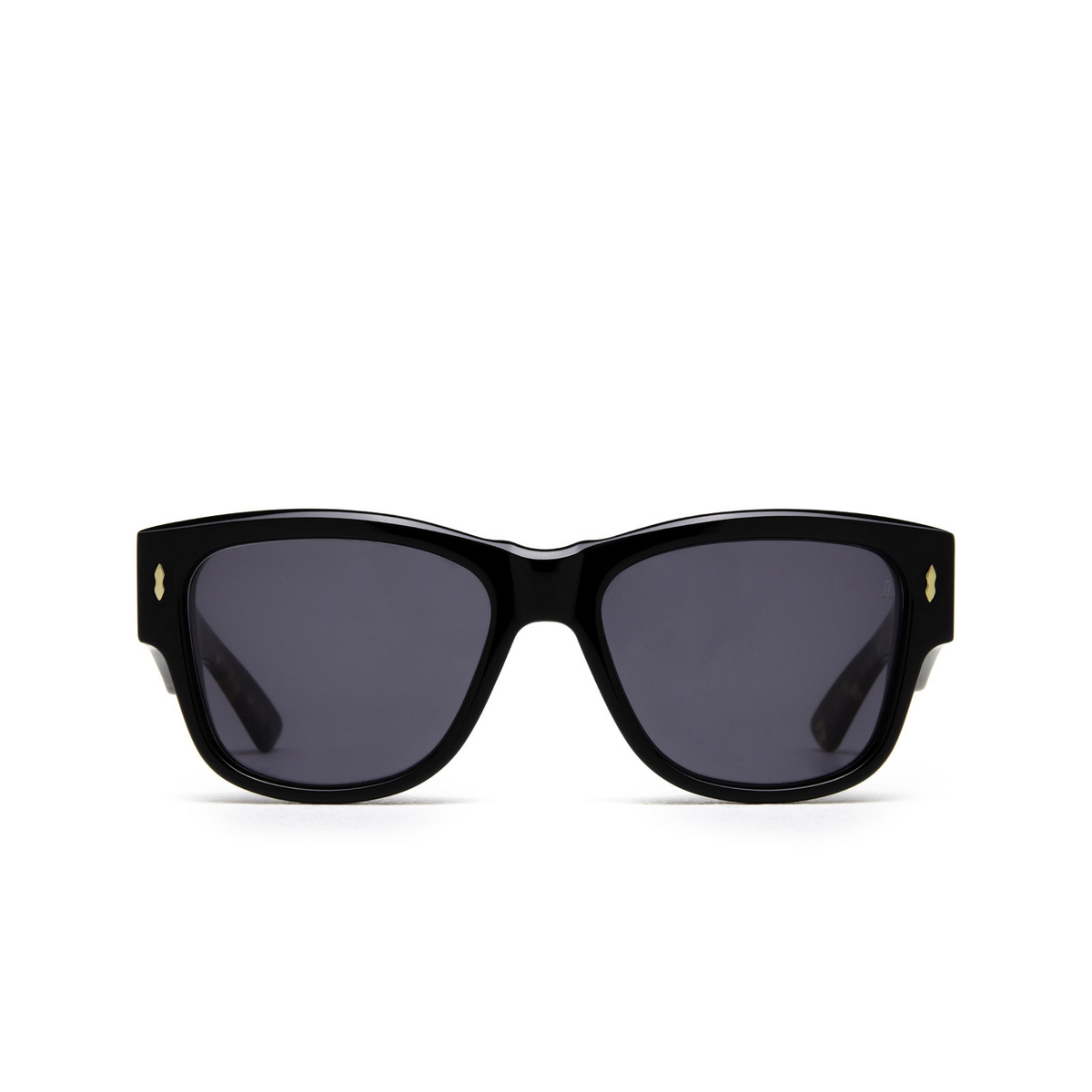 Jacques Marie Mage® Square Sunglasses: Anita color Noir - front view